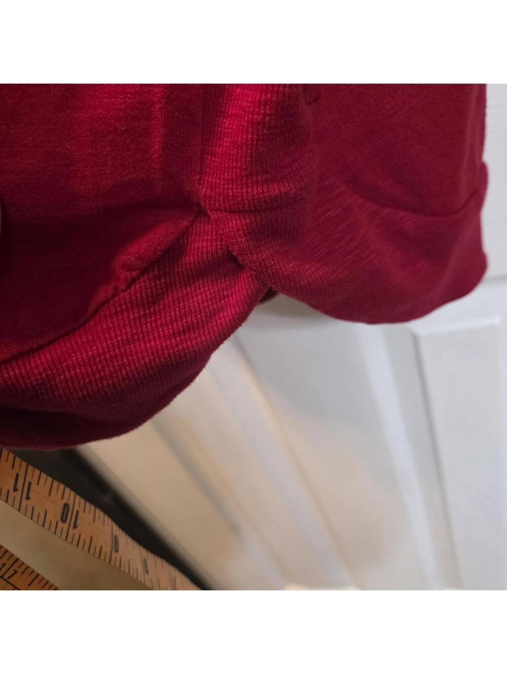 J.Jill Women's Red V-Neck Long Sleeve Sweater- XL Petite - Picture 7 of 9